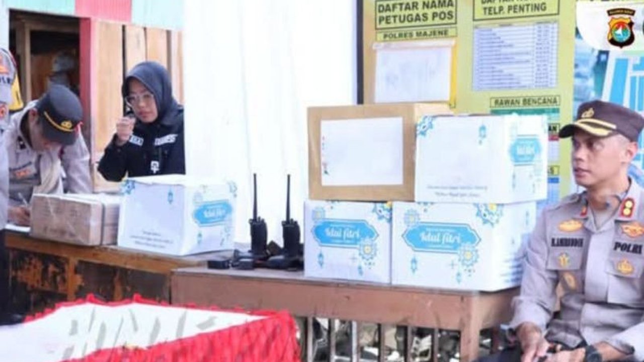 Kapolres Majene memastikan arus balik Lebaran di jalur Trans Sulawesi dalam kondisi aman dan lancar, meskipun puncak arus balik diperkirakan terjadi pada H+7.