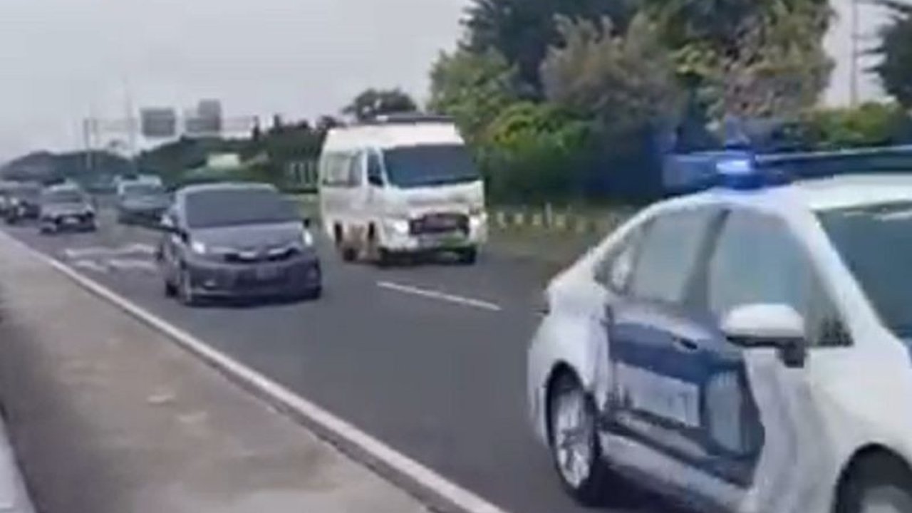 One Way di Tol Palimanan-Kanci Antisipasi Arus Balik Lebaran 2025