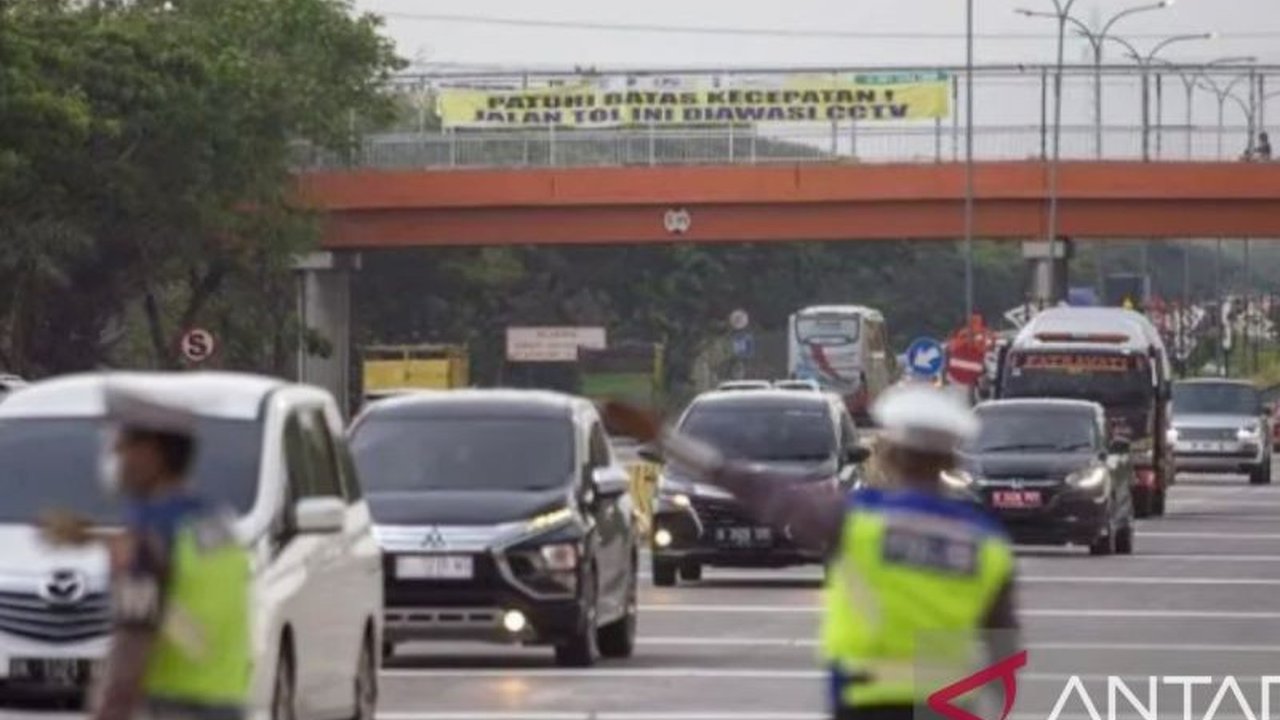 40.6 Ribu Kendaraan Padati Tol Cipali Arah Jakarta Selama Arus Balik Lebaran
