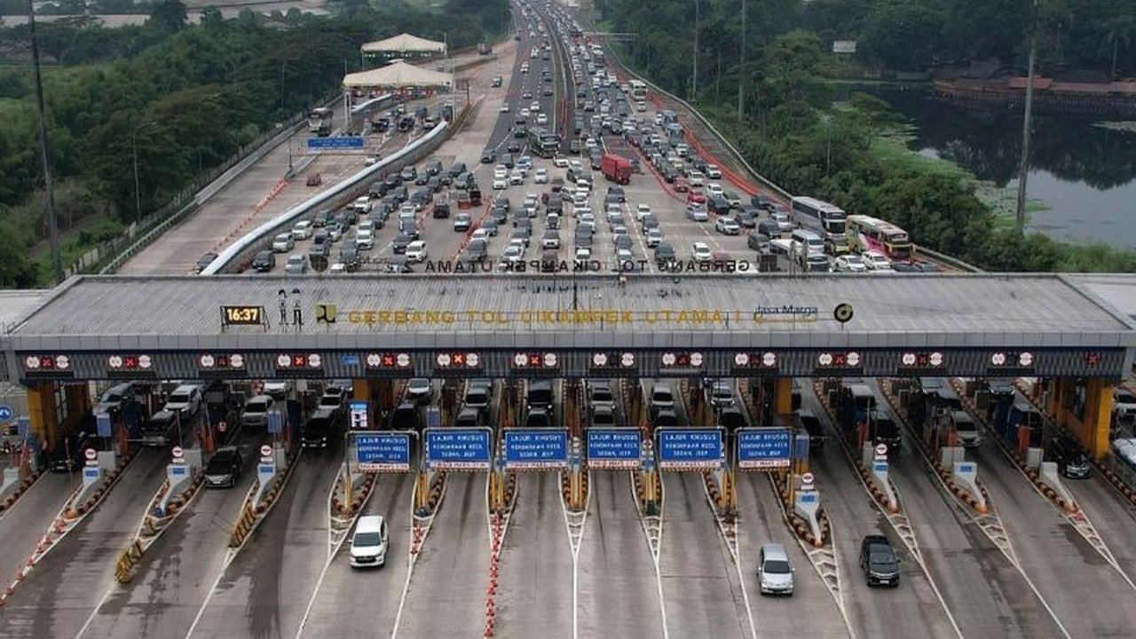 918 Ribu Kendaraan Padati Jakarta Usai Lebaran 2025, Naik Hampir 40 Persen