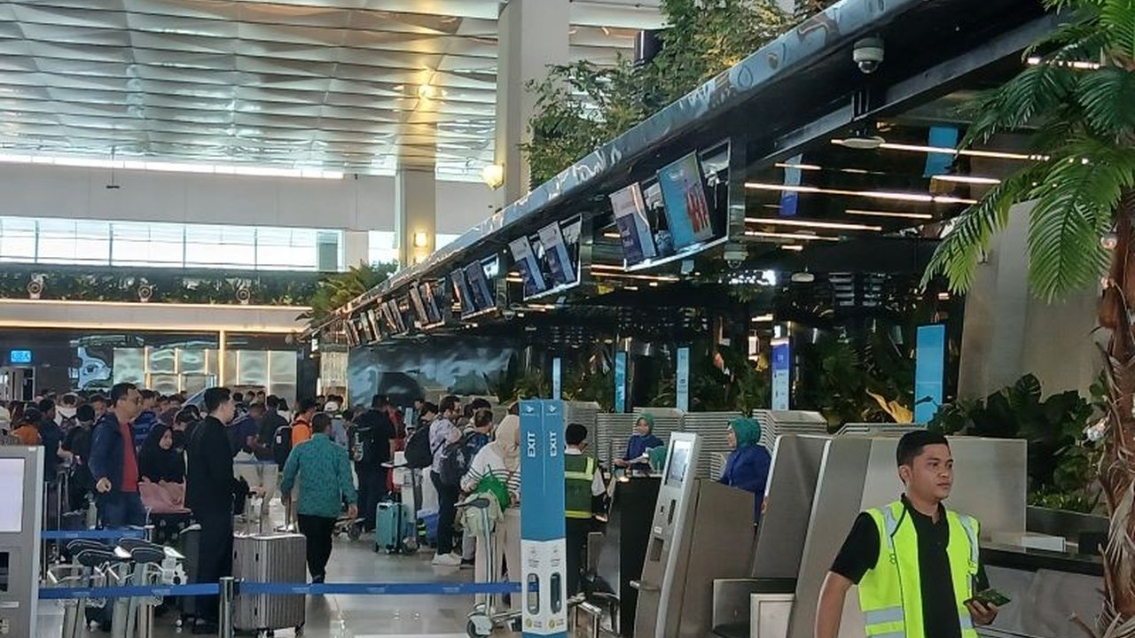 Bandara Soetta Catat 168.892 Penumpang di H+5 Lebaran 2025