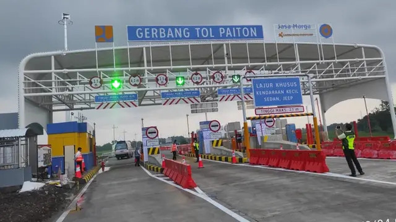 PT Jasamarga Probolinggo Banyuwangi akan membuka jalur fungsional Jalan Tol Probolinggo-Banyuwangi segmen Gending-Paiton sepanjang 23,47 km selama arus mudik dan balik Lebaran 2025. (Dok J