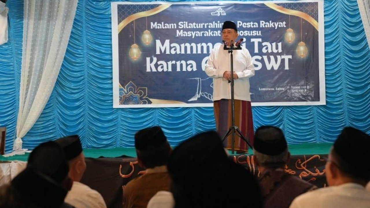 Wagub Sulbar Ajak Masyarakat Polman Jaga Persaudaraan dan Persatuan