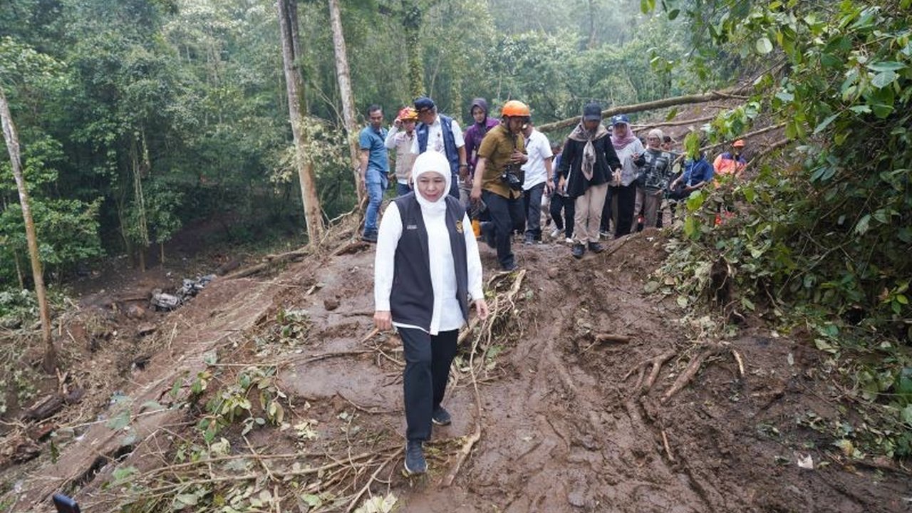Gubernur Jawa Timur Khofifah Indar Parawansa akan menerapkan sistem peringatan dini (EWS) berbasis digital di jalur Cangar-Pacet setelah bencana tanah longsor untuk meningkatkan keamanan pengguna jalan.