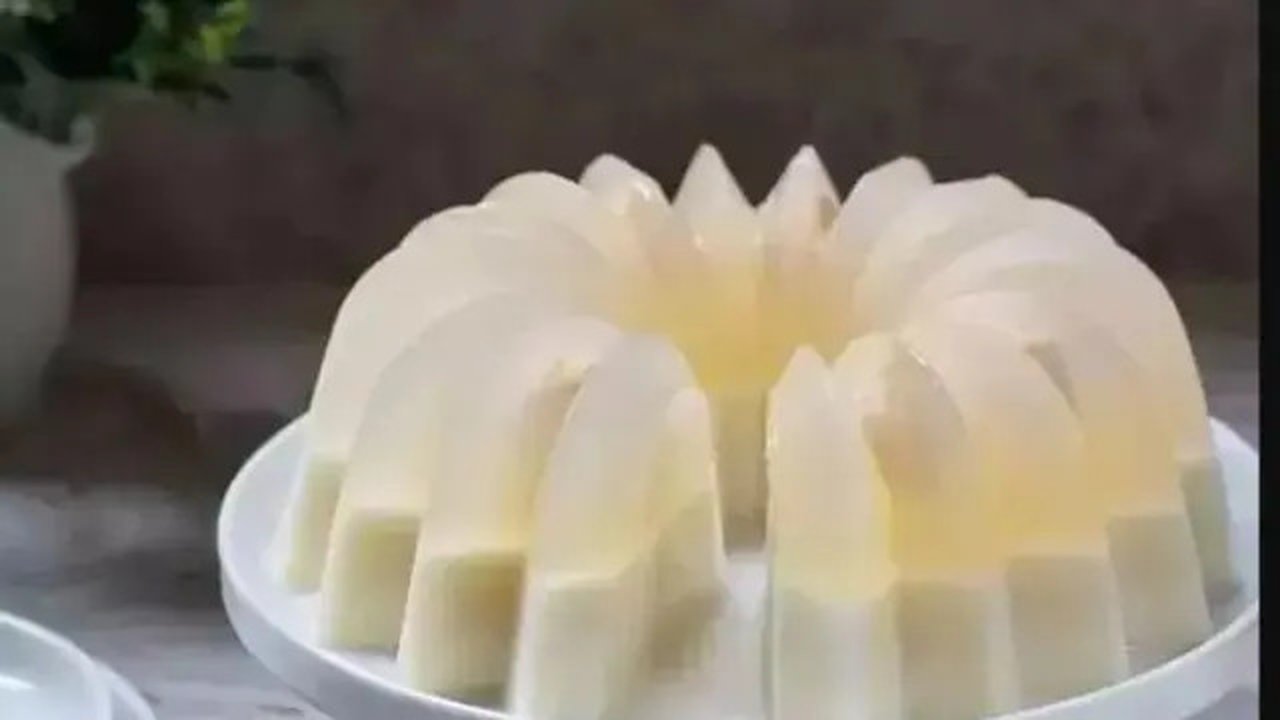 Reseo Puding Susu Leci, Camilan Kenyal dan Segar Usai Lebaran.  foto: (dok.Instagram @iren_natty/https://www.instagram.com/p/CI