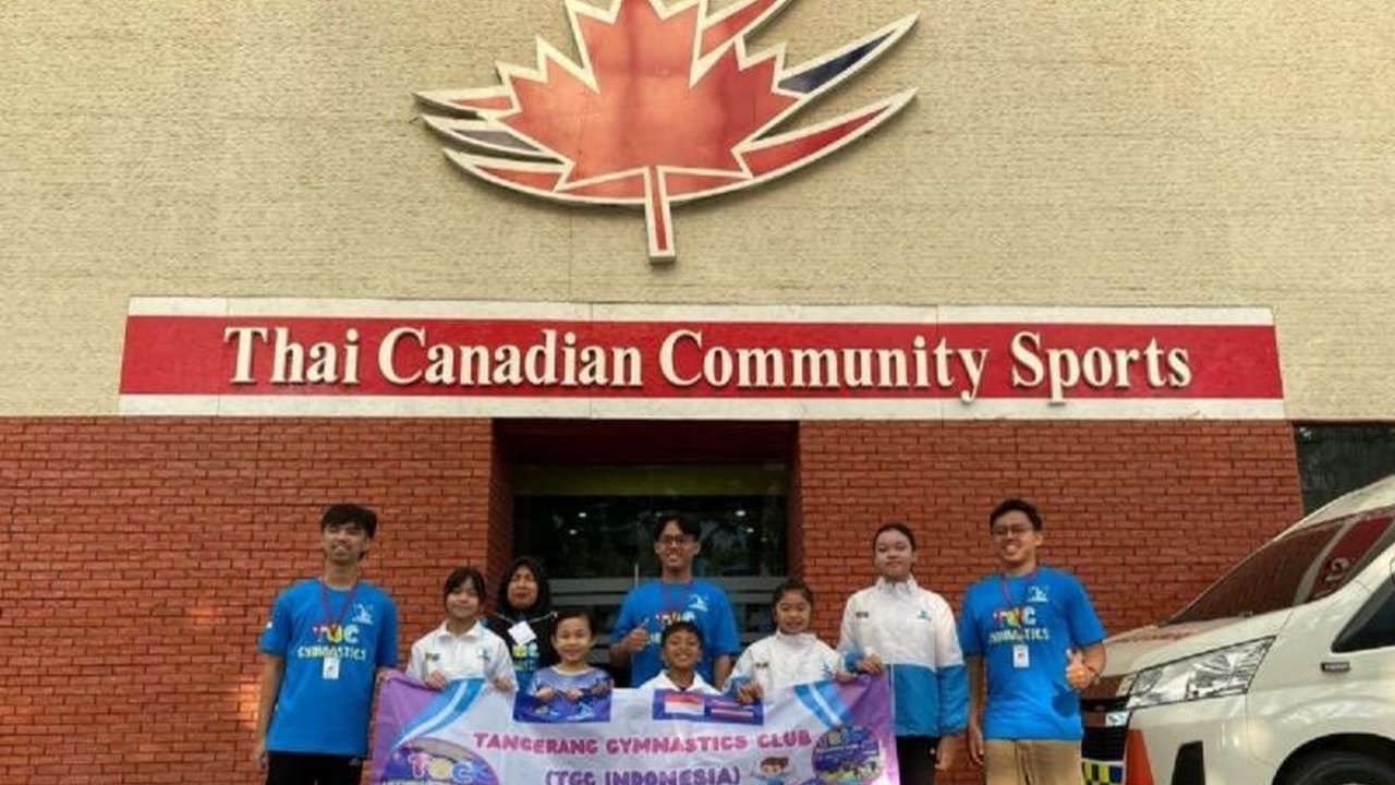 Tangerang Gymnastics Club (TGC) mengharumkan nama Indonesia dengan meraih 22 medali dalam ajang Moose Games Gymnastics 2025 di Bangkok, Thailand, terdiri dari 9 emas, 10 perak, dan 3 perunggu.