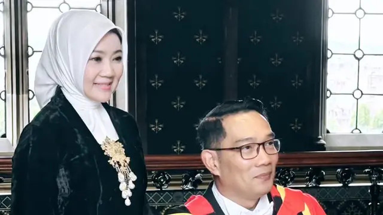 Ridwan Kamil dan Atalia Praratya. (Foto: Dok. Instagram @ridwankamil)