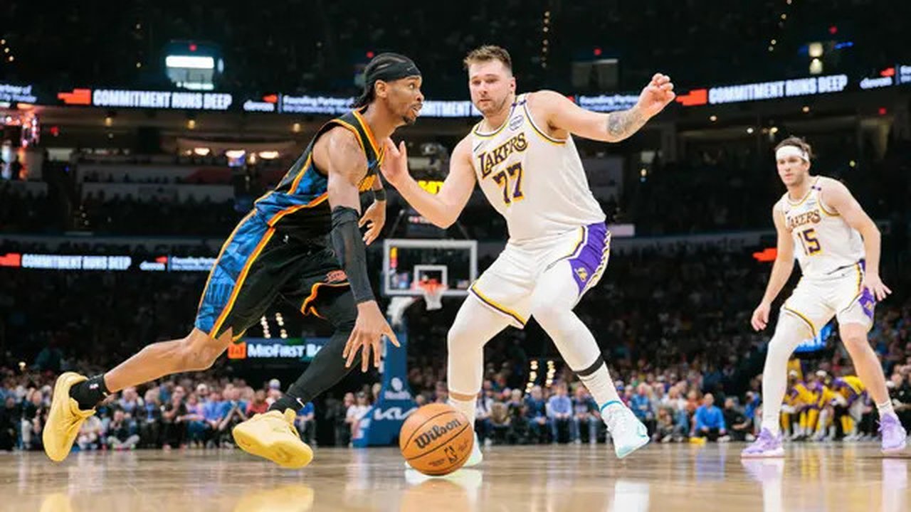 Bikin Shai Gilgeous-Alexander Tak Dapat Free Throw, Lakers Lumat Thunder (AFP)