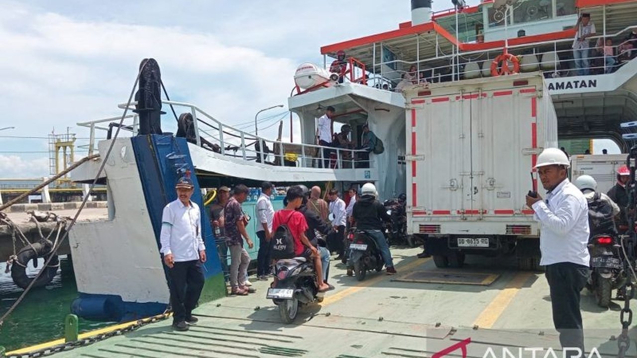 Penumpang Lebaran di Baubau Turun 19 Persen, ASDP Catat 19.831 Orang