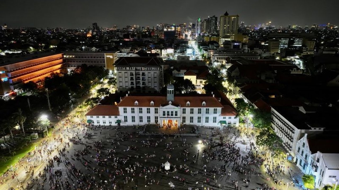 Kota Tua Jakarta Banjir Wisatawan Selama Libur Lebaran, Capai 132 Ribu Lebih!
