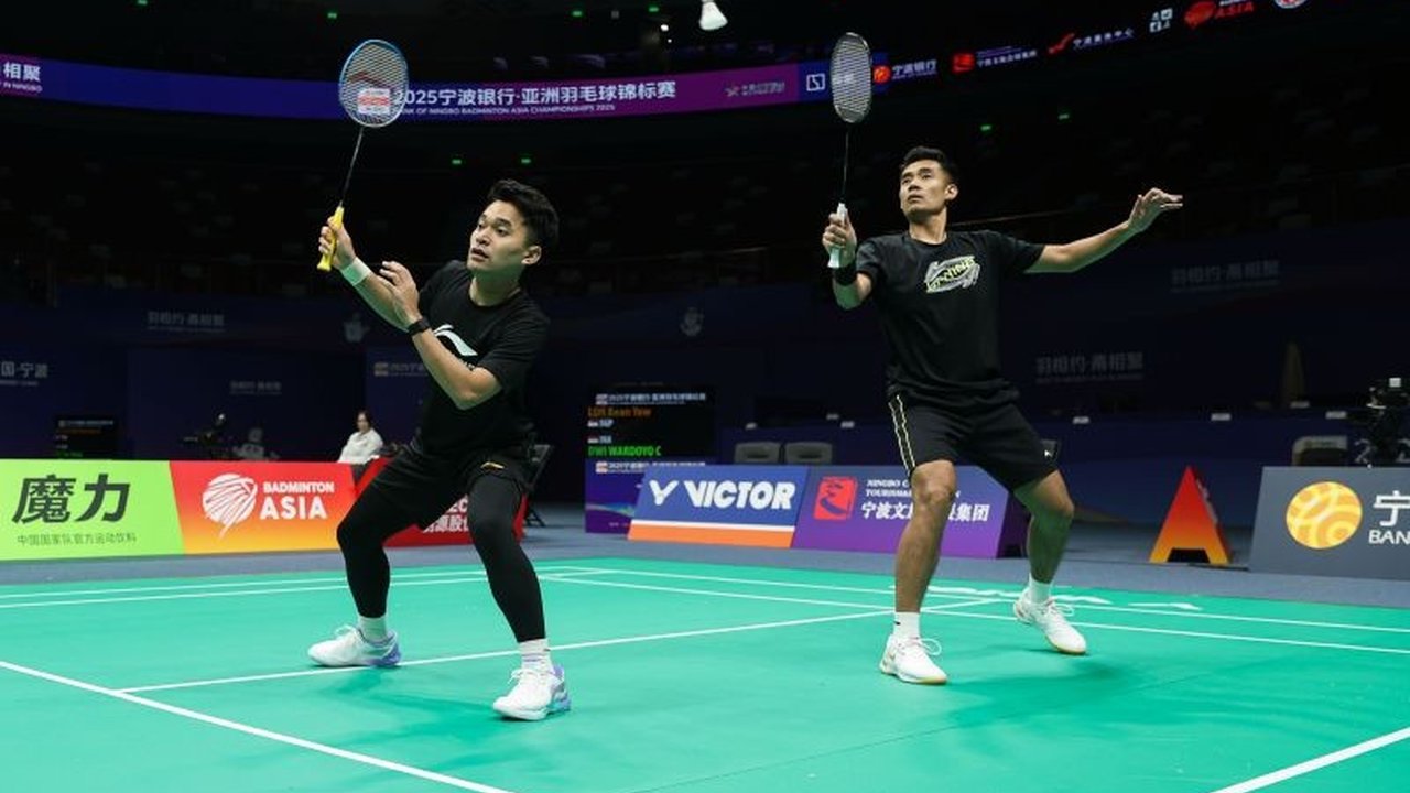 Leo/Bagas Bidik Konsistensi di Kejuaraan Bulu Tangkis Asia 2025