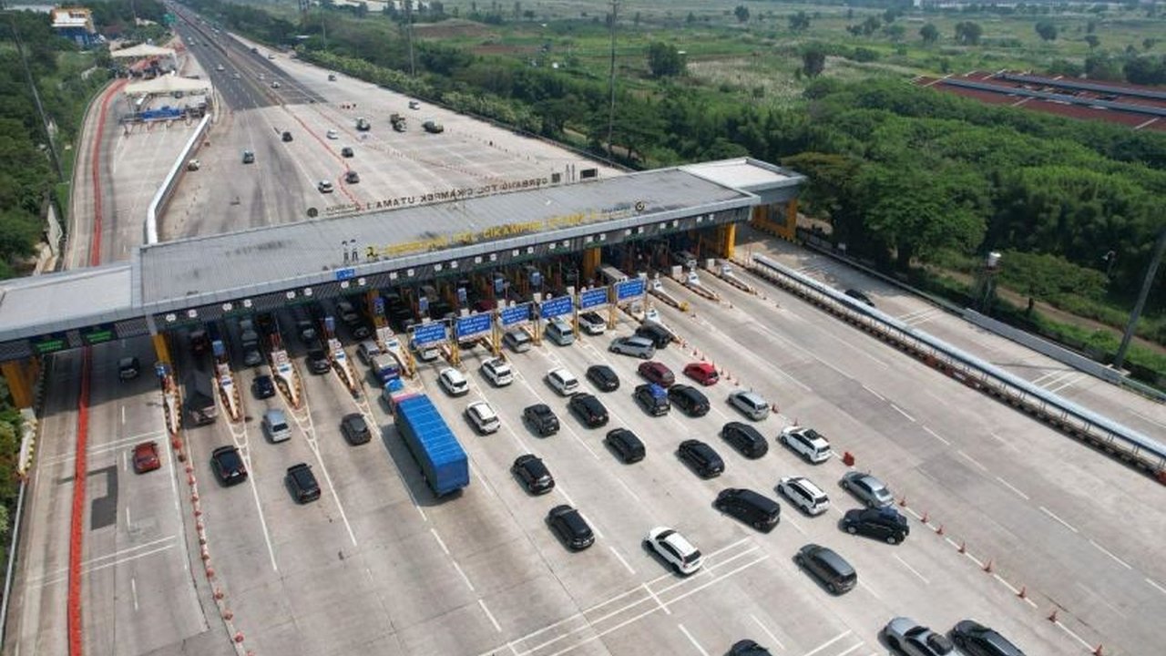 Lonjakan Kendaraan Trans Jawa saat Lebaran 2025: GT Cikampek Utama Catat Rekor