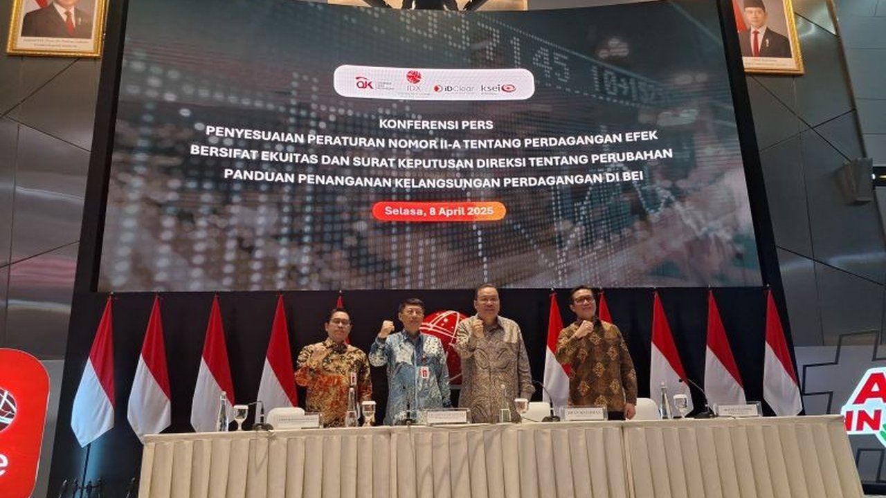 Direktur Utama BEI, Iman Rachman, optimis revisi aturan 