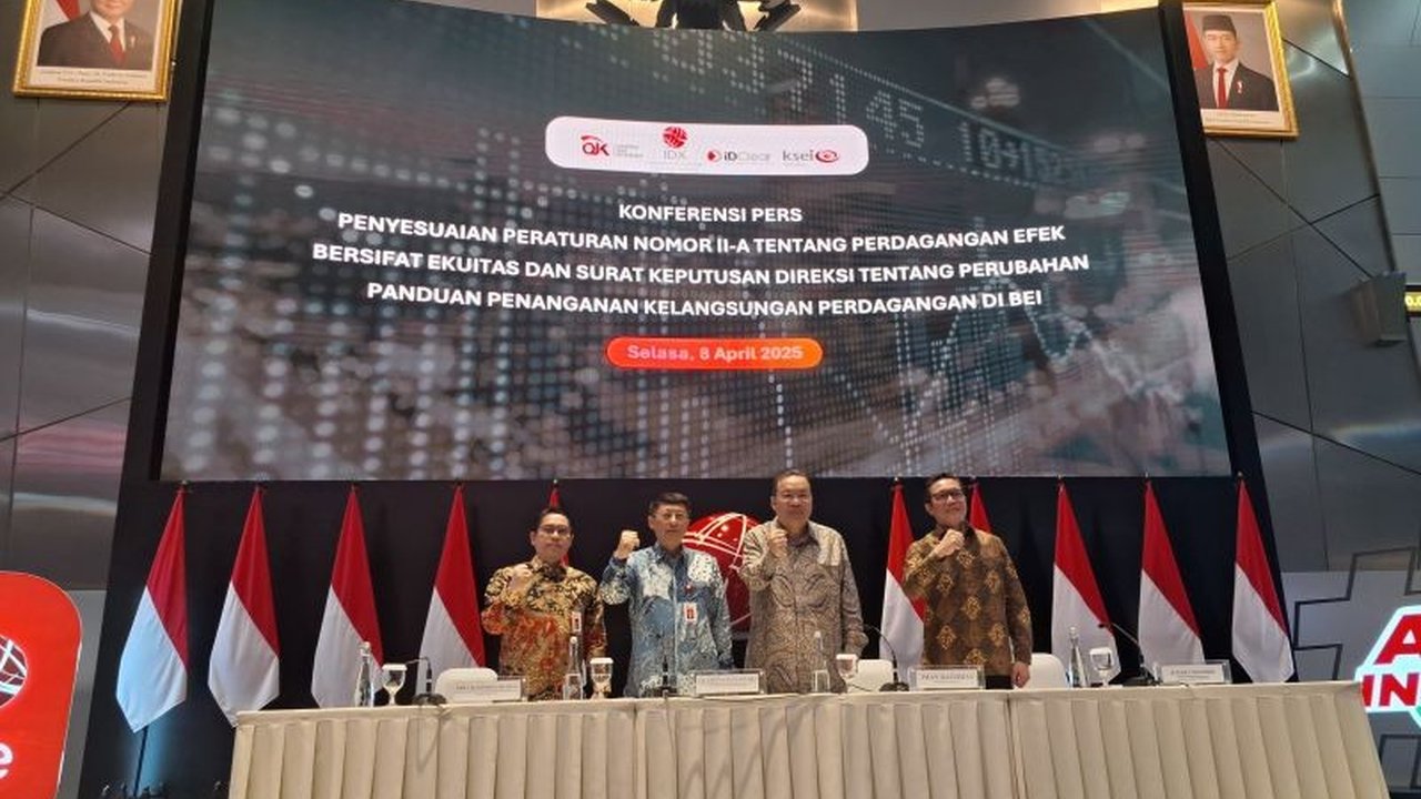 Direktur Pengembangan BEI, Jeffrey Hendrik, menghimbau pelaku pasar untuk tetap fokus pada fundamental pasar saham Indonesia meskipun ada sentimen negatif dari kebijakan tarif AS.