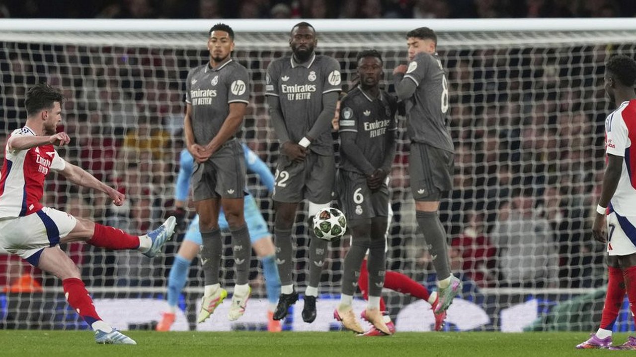 Kisah di Balik Gol Spektakuler Declan Rice ke Gawang Real Madrid