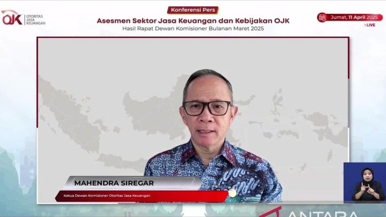 Ketua DK OJK, Mahendra Siregar, menyatakan stabilitas sektor jasa keuangan Indonesia tetap terjaga meskipun perekonomian global menghadapi tantangan dan ketidakpastian.
