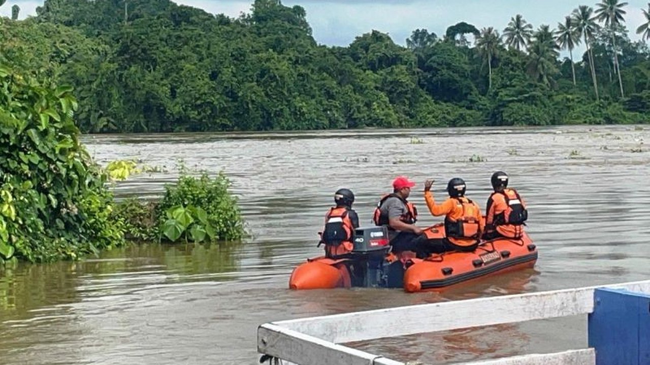 Tim SAR Cari Warga Hilang di Sungai Mahakam Pasca Kecelakaan Kapal