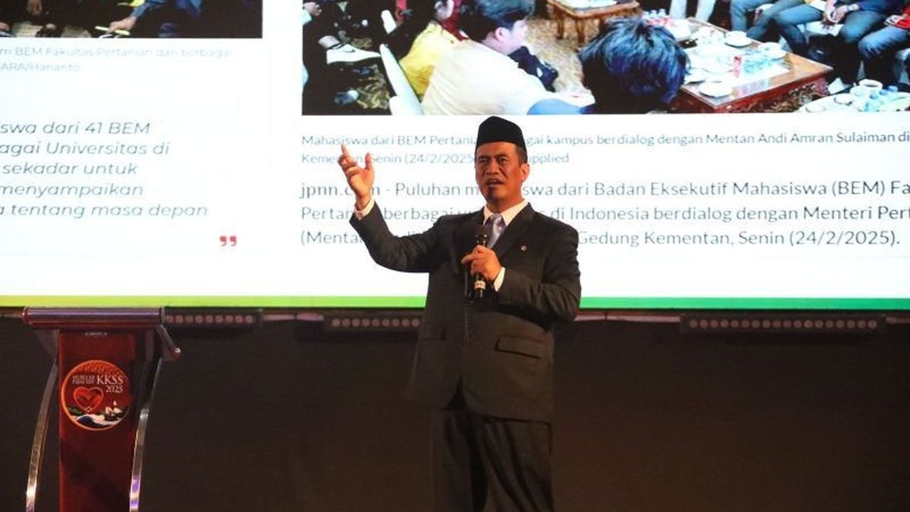 Menteri Pertanian Andi Amran Sulaiman terpilih secara aklamasi sebagai Ketua Umum KKSS periode 2025-2030, Gubernur Sulsel Andi Sudirman Sulaiman menyampaikan ucapan selamat dan harapan akan kemajuan Sulsel.