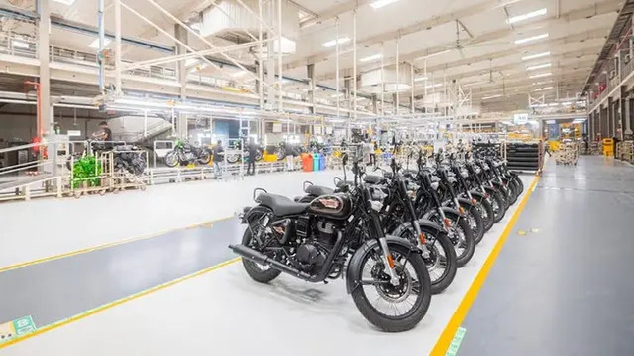 Pabrik perakitan sepeda motor Royal Enfield