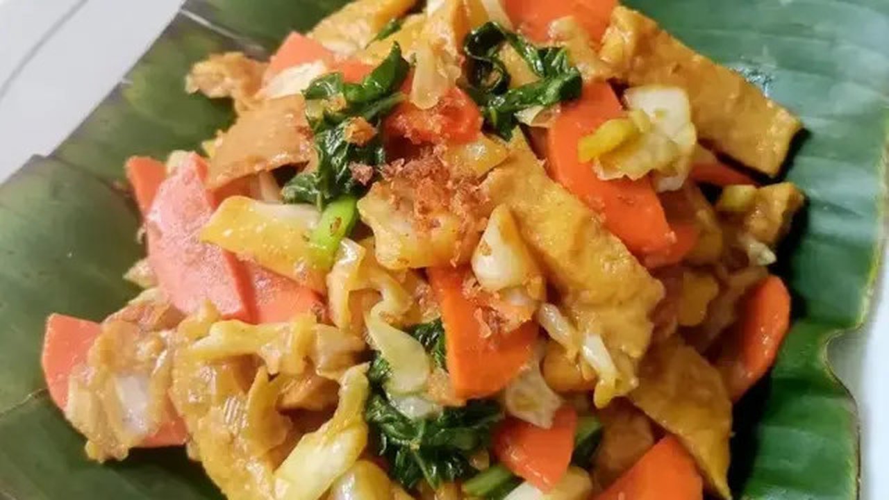 Resep capcay goreng ala pasar tradisional. (dok. Cookpad @cook_12377473)