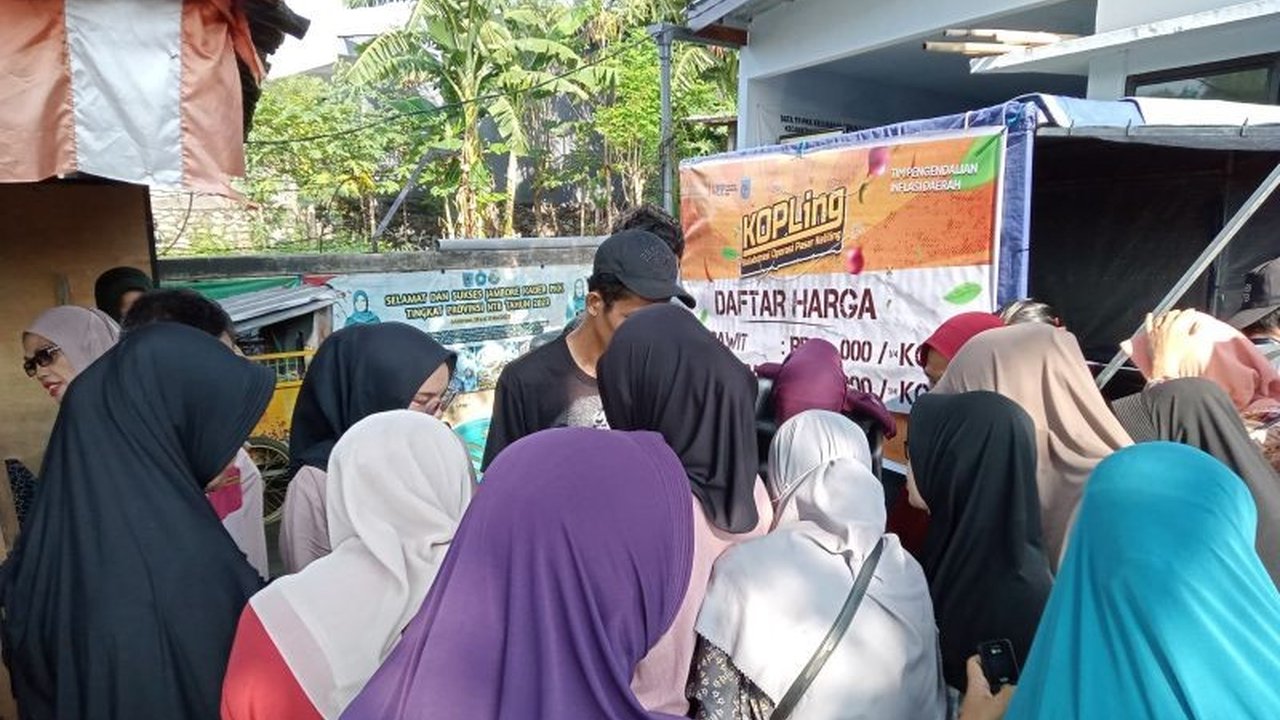 TPID Mataram Gelar Operasi Pasar Keliling Antisipasi Inflasi Pasca Lebaran