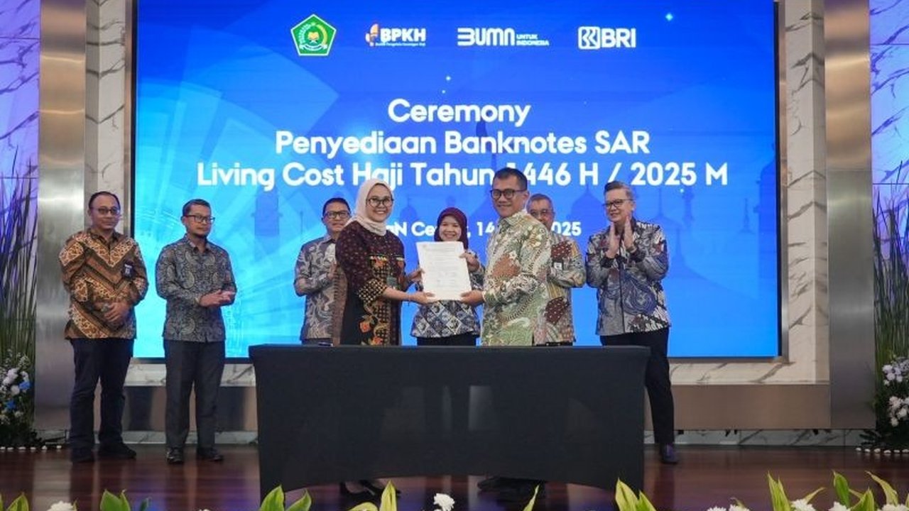 Bank BRI kembali memenangkan tender penyediaan uang riyal Arab Saudi untuk biaya hidup jemaah haji Indonesia tahun 2025, melanjutkan kerjasama selama sembilan tahun berturut-turut.