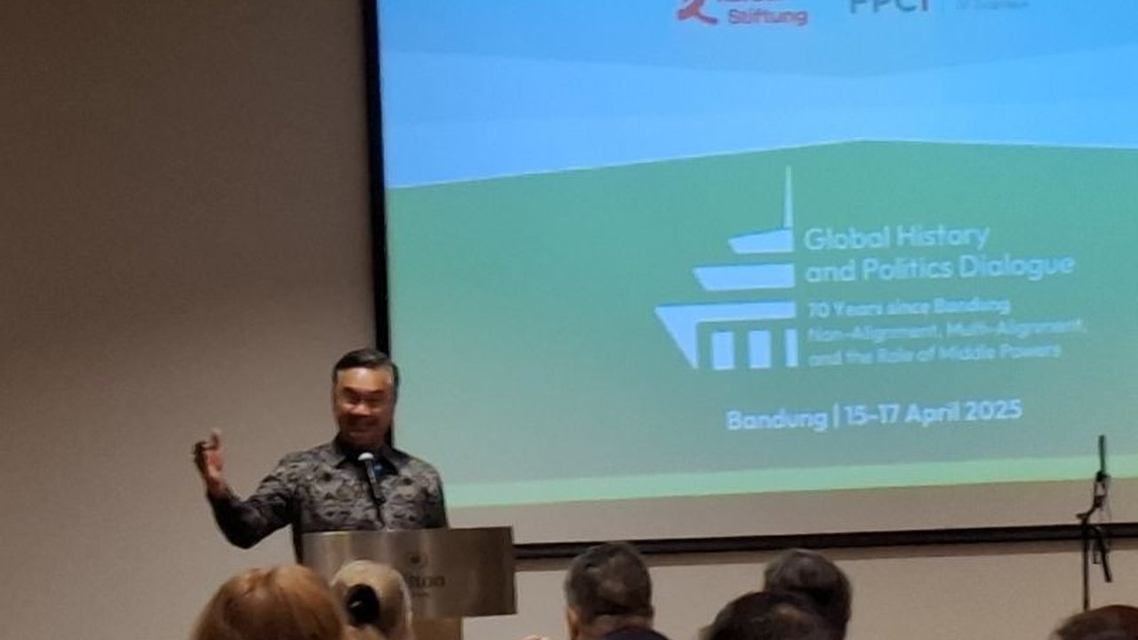 Dino Patti Djalal soroti relevansi Dasasila Bandung dalam mengatasi pelanggaran hukum internasional dan krisis kepercayaan global, memperingati 70 tahun Konferensi Asia Afrika.