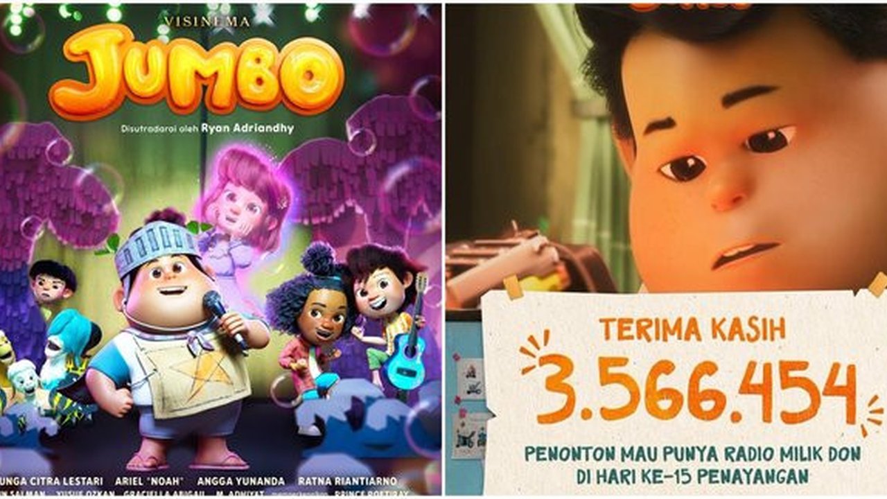 'JUMBO' Sukses Pecahkan Rekor, Jadi Film Animasi Terlaris di Asia Tenggara