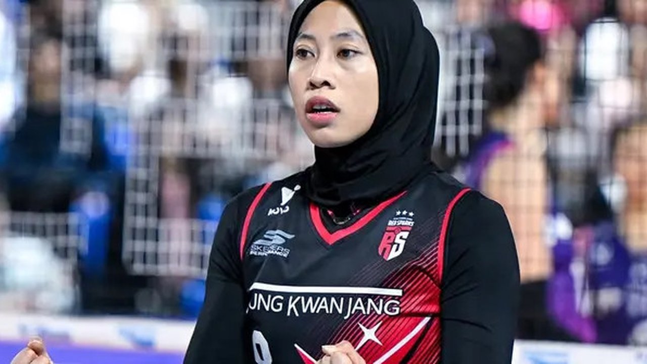 Megawai Hangestri menolak permintaan Red Sparks untuk memperpanjang kontraknya. Karena, Megawati ingin menjaga ibunya yang sedang tidak sehat. (foto: instagram @red__sparks)