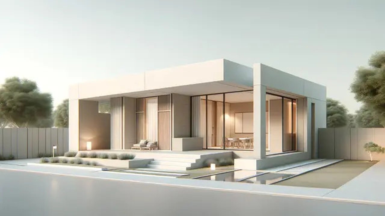 Rumah Minimalis 1 Lantai yang Praktis dan Estetik (Foto: Rizka Nur Laily via ChatGPT)