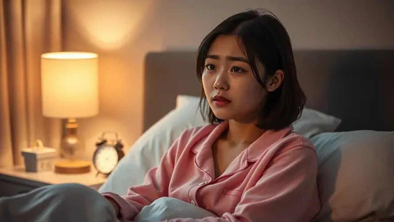 arti insomnia Ilustrasi dibuat AI