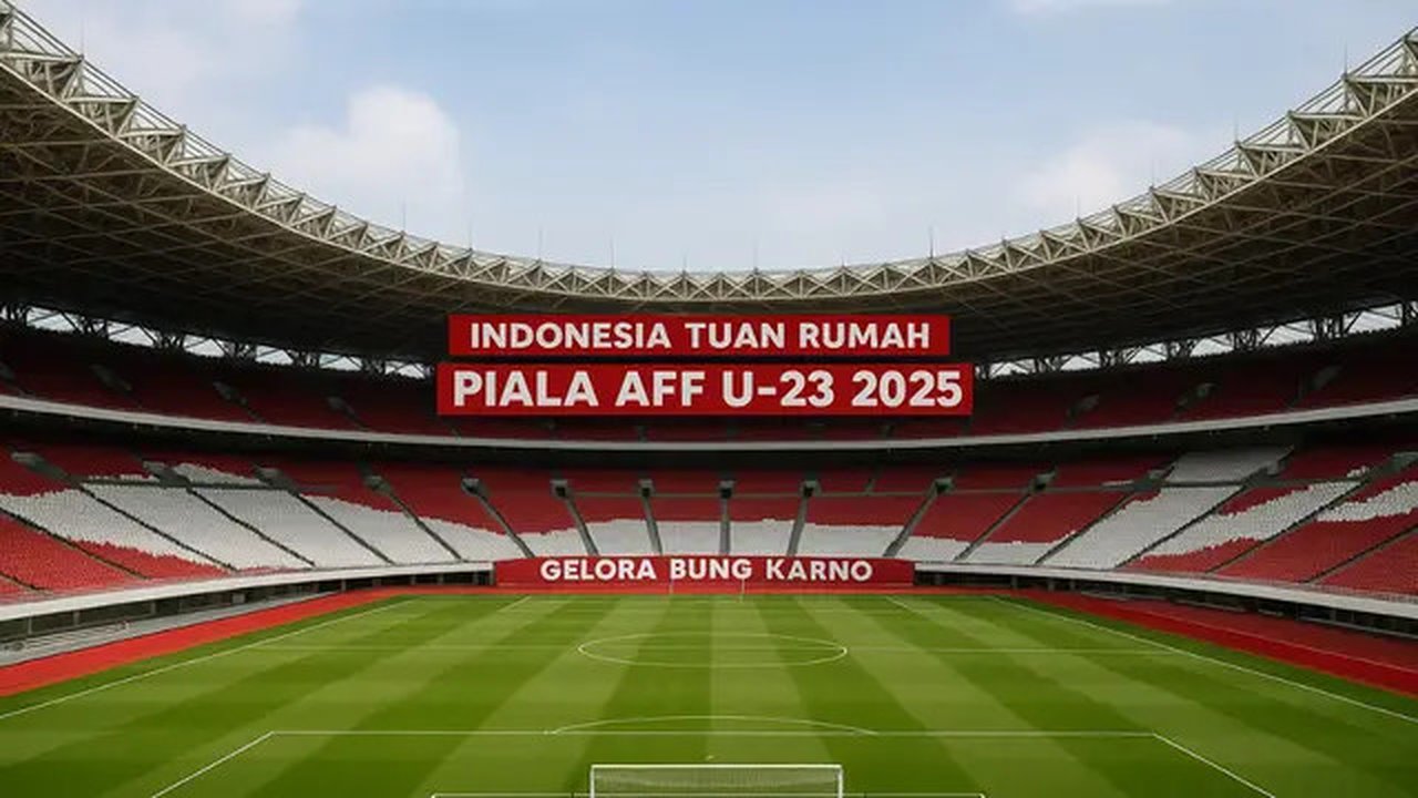 Indonesia tuan rumah Piala AFF U-23 2025 (Foto: Rizka Nur Laily via ChatGPT)