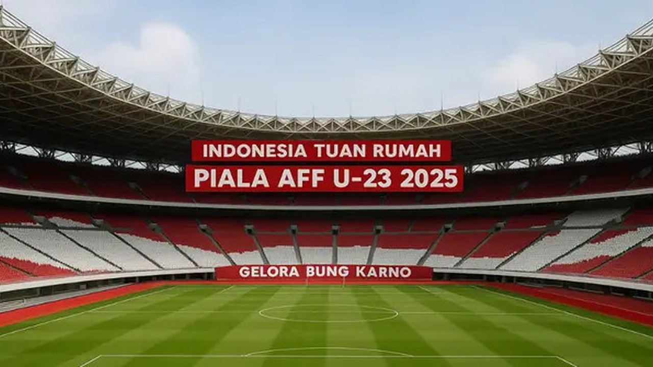 Indonesia tuan rumah Piala AFF U-23 2025 (Foto: Rizka Nur Laily via ChatGPT)