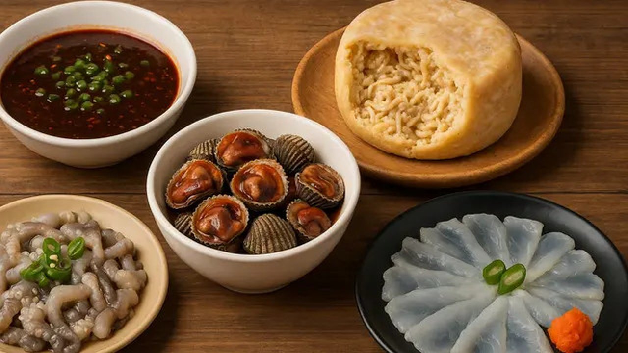 Makanan ekstrem di dunia yang masih berani dimakan orang. Ilustrasi dibuat AI