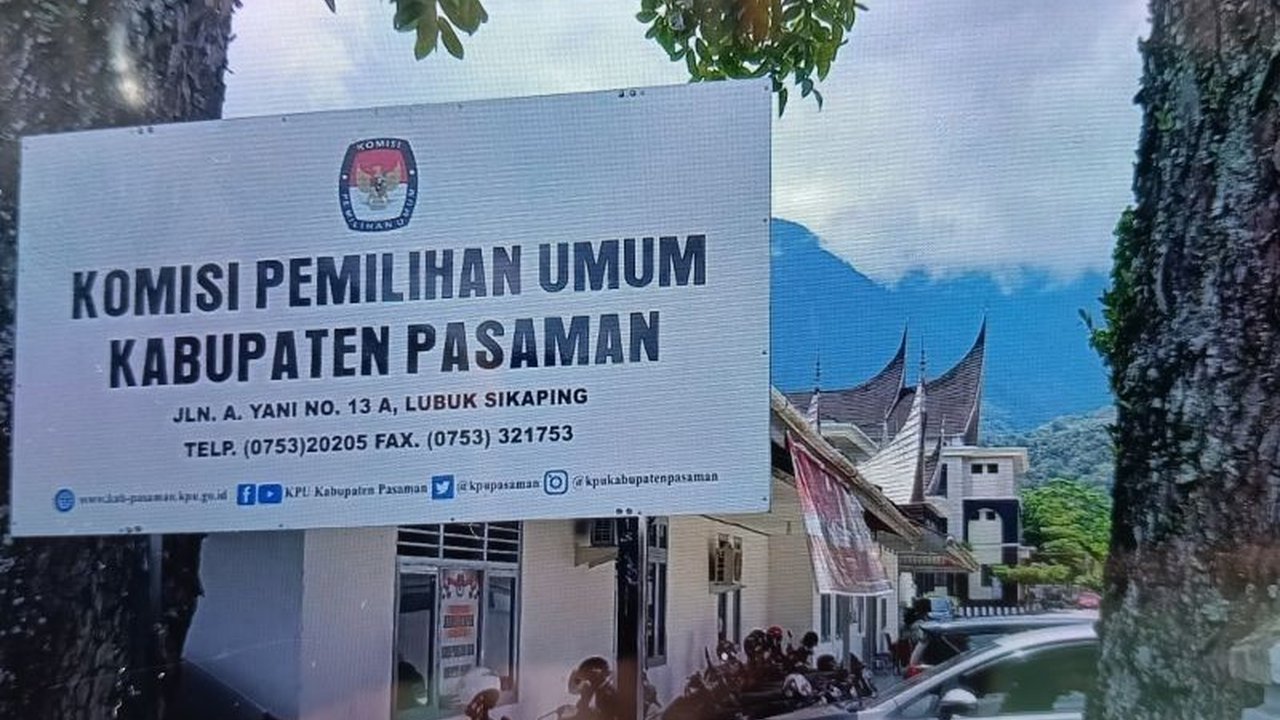 KPU Pasaman, Sumatera Barat, akan menggelar pemungutan suara ulang (PSU) kembali di TPS 02 Nagari Panti Timur karena dugaan pelanggaran dalam PSU sebelumnya terkait penambahan pemilih yang tidak sesuai prosedur.