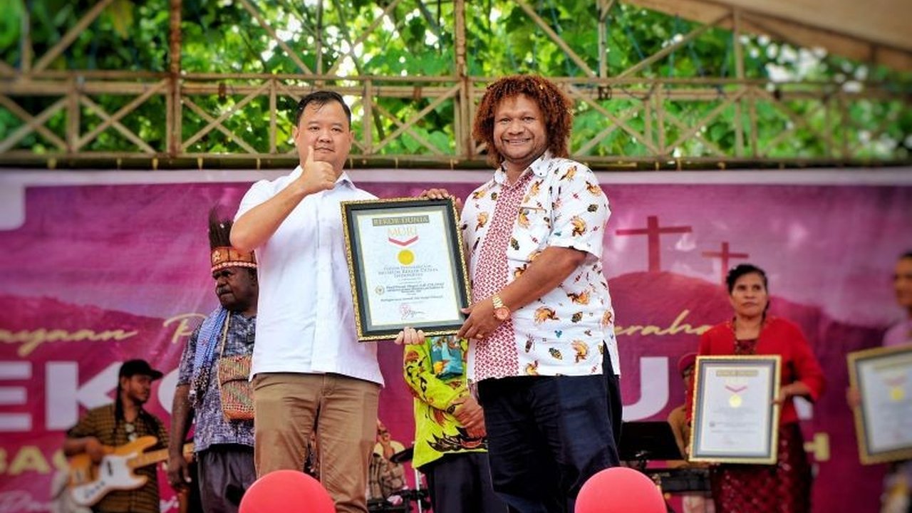 Papua Barat Daya Pecahkan Rekor MURI: 10.000 Telur Paskah dibagikan!