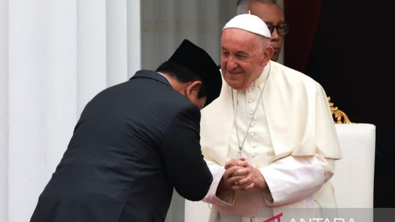 Prabowo Sampaikan Belasungkawa Mendalam Atas Wafatnya Paus Fransiskus