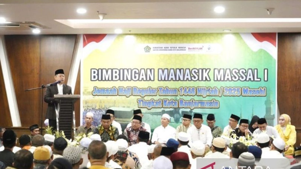 Sebanyak 547 calon haji Kota Banjarmasin mengikuti manasik haji 2025 untuk mempersiapkan ibadah haji di Tanah Suci, meningkatkan pemahaman, dan kemandirian dalam menjalankan ibadah.