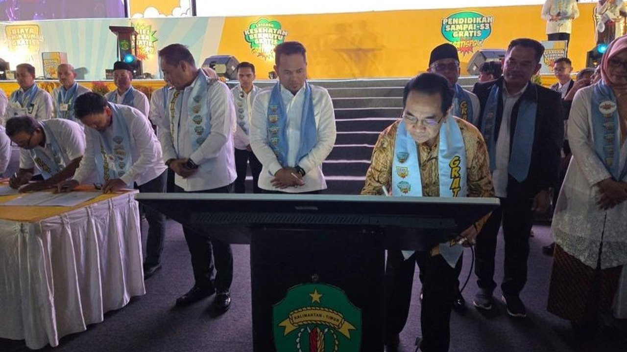 Pemerintah Provinsi Kalimantan Timur berkolaborasi dengan Unhas untuk mewujudkan program 'Gratis Pol', memberikan akses pendidikan tinggi gratis bagi putra-putri Kaltim hingga jenjang S3.