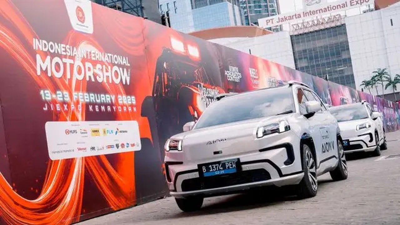 Dapat 1.353 Unit SPK, Aion V Jadi Primadona di IIMS 2025 (ist)