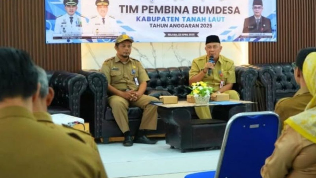 Pemkab Tanah Laut dorong optimalisasi BUMDes sebagai penggerak ekonomi desa, hadapi tantangan koordinasi dan kesadaran potensi lokal, serta siap jadi penyangga pangan IKN.
