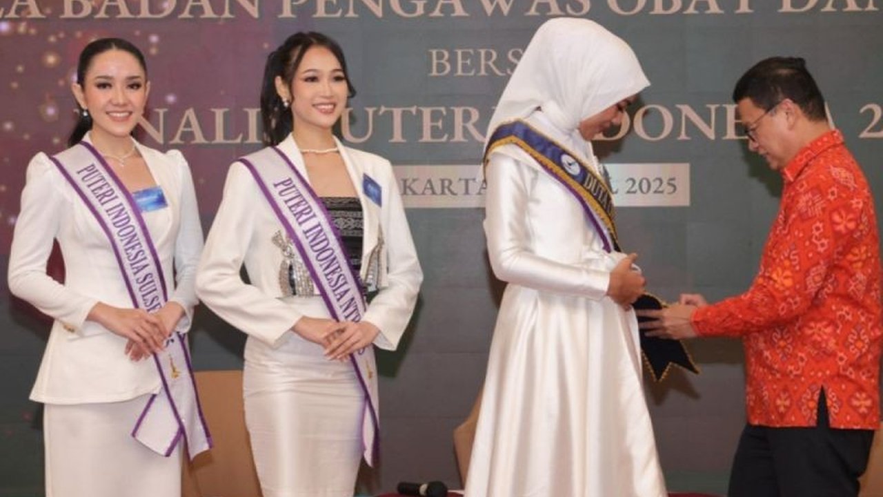 BPOM resmi menunjuk 45 finalis Puteri Indonesia 2025 sebagai Duta Obat dan Makanan Aman untuk mengedukasi masyarakat tentang pentingnya memilih produk yang aman.