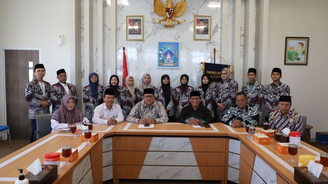 Wabup Sleman Beri Motivasi Kafilah STQH, Targetkan Prestasi di Tingkat Nasional