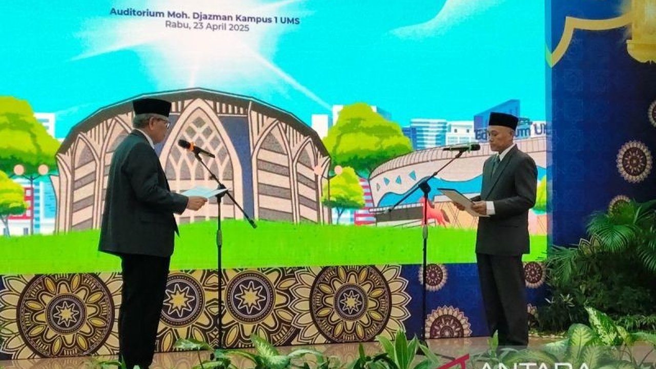Rektor baru Universitas Muhammadiyah Surakarta (UMS), Harun Joko Prayitno, berkomitmen untuk menjadikan UMS universitas berkelas dunia pada 2029 melalui delapan prioritas strategis, termasuk peningkatan kualitas SDM dan kemandirian pendapatan.
