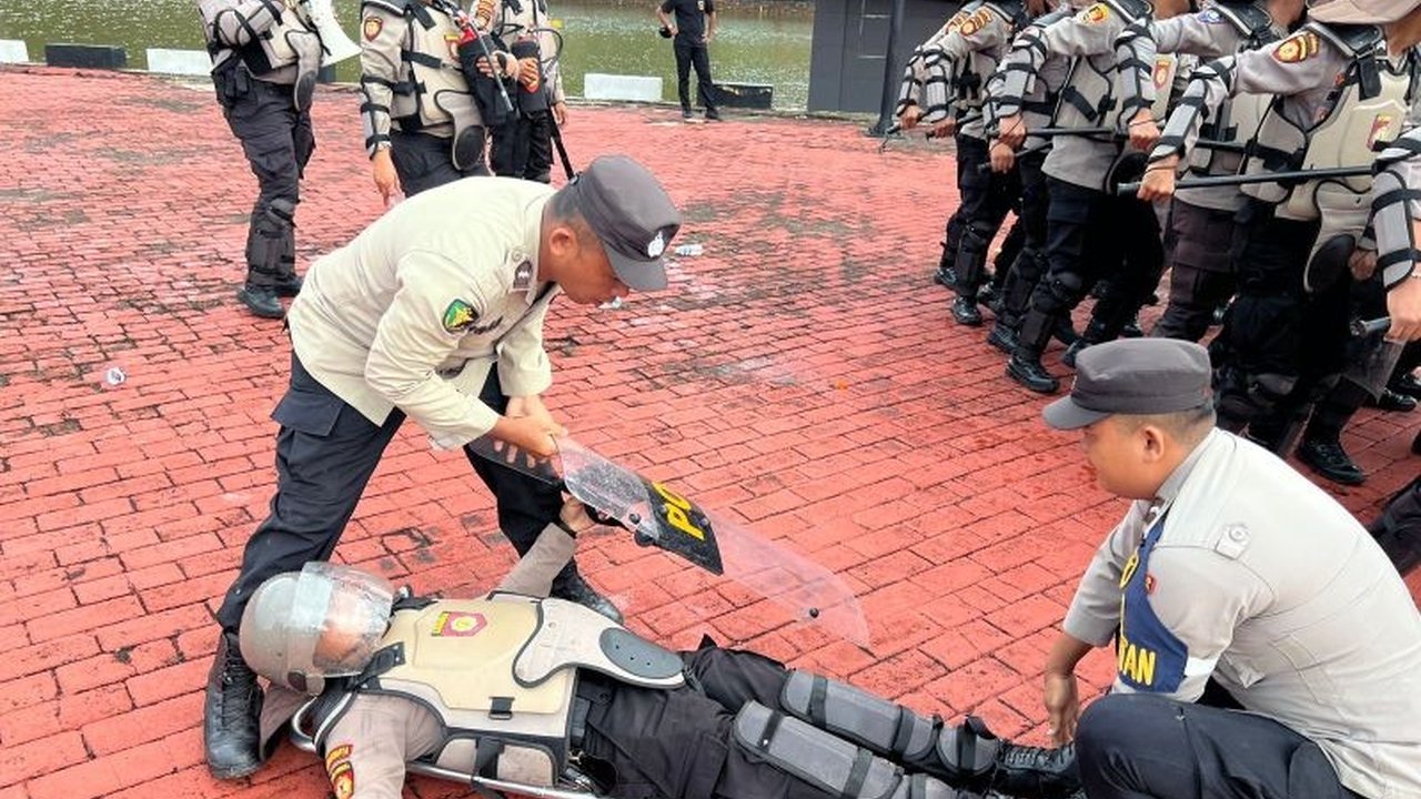 Polres Lingga Tingkatkan Kesiapsiagaan Jelang May Day: Antisipasi Gangguan Keamanan