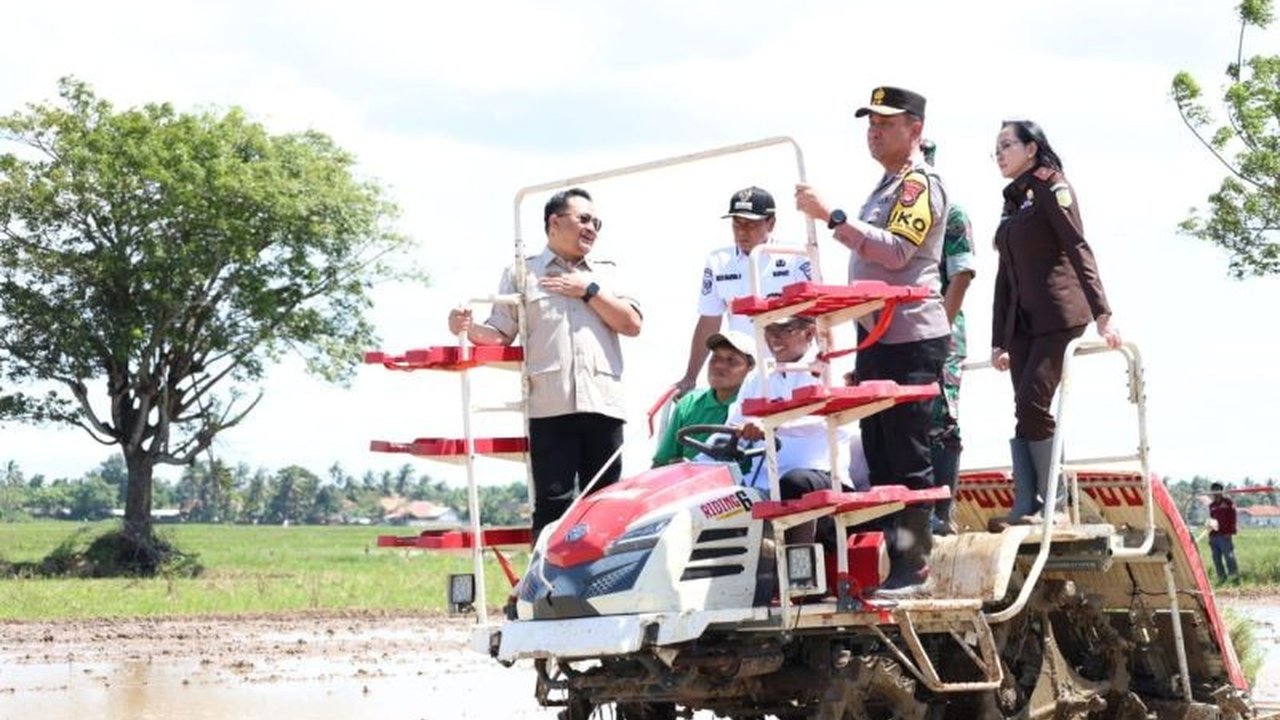 Pemkab Tangerang Tanam Padi Serentak, Dorong Ketahanan Pangan Nasional