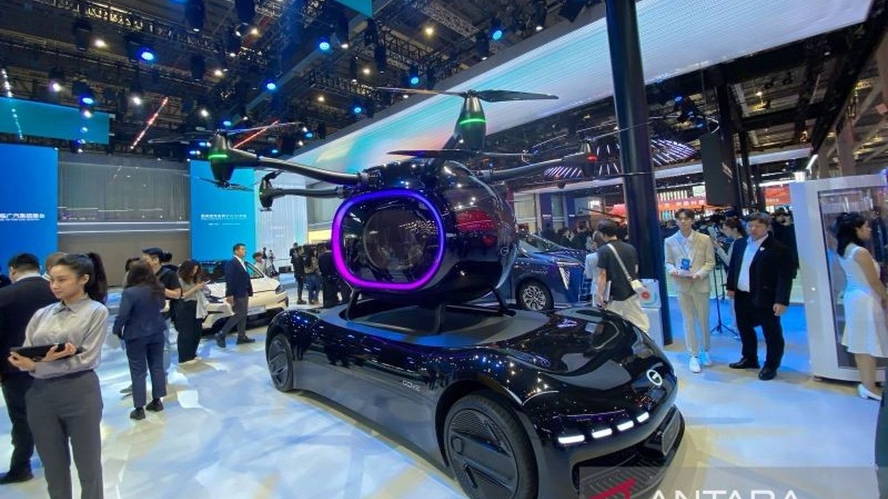 Mobil Terbang Ramaikan Shanghai Auto Show 2025!