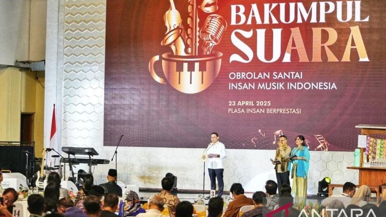 Kementerian Kebudayaan berkomitmen mendorong kemajuan musik Indonesia lewat UU Pemajuan Kebudayaan, kolaborasi lintas sektor, dan Dana Indonesiana yang segera diluncurkan.