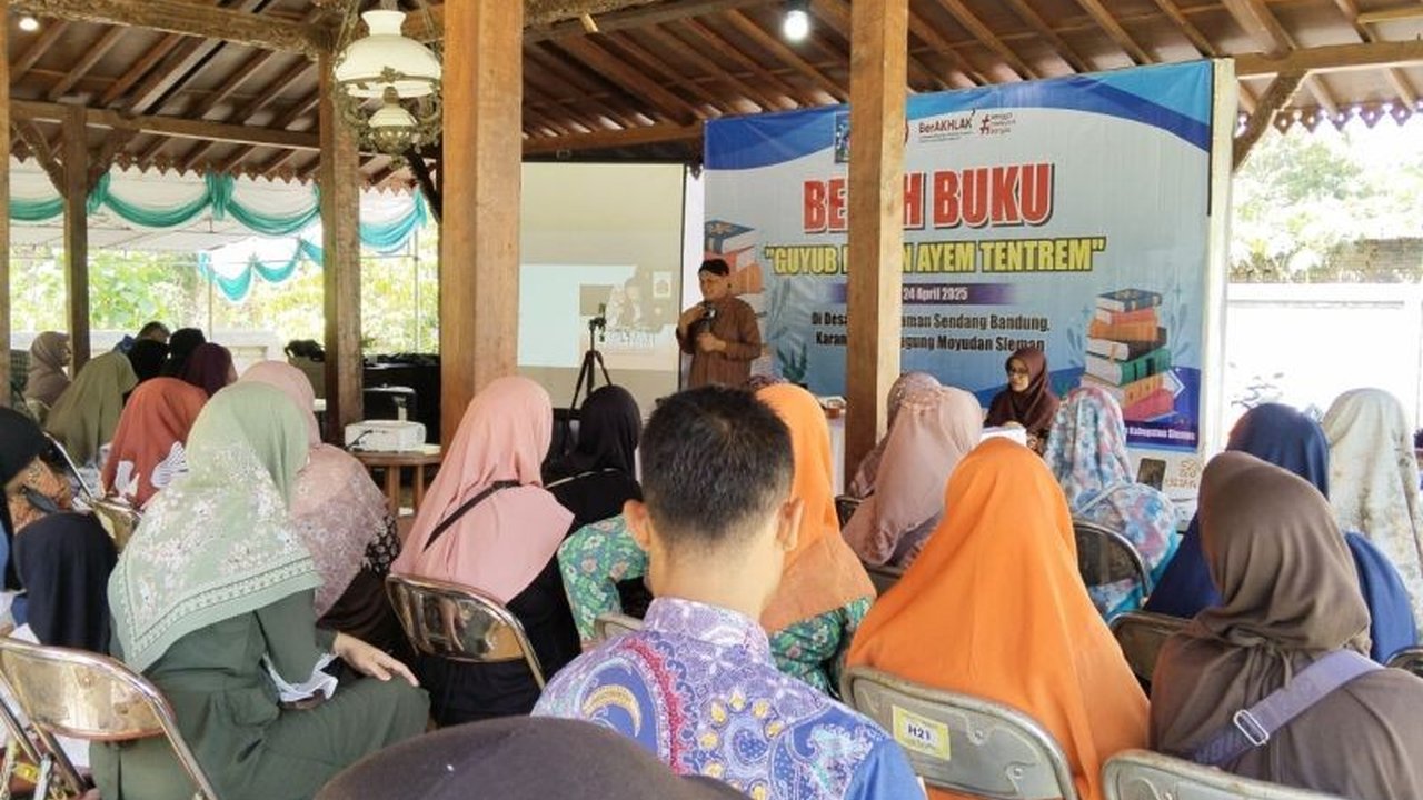 Dinas Perpustakaan Sleman sukses adakan bedah buku 
