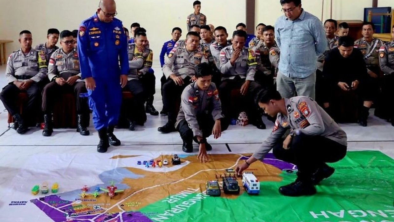 Polres Natuna Siap Amankan May Day 2025: Simulasi Sispamkota Dilakukan